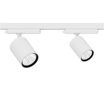 Luces de riel blancas