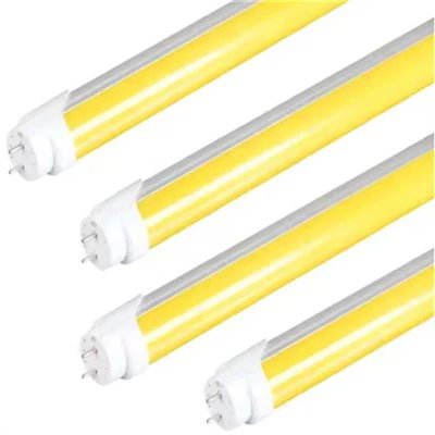 Tubos de cubierta amarilla Luz LED Anti UV