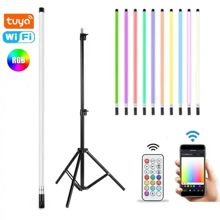 Luz De Tubo Rgb Inteligente Wifi Inalámbrico
