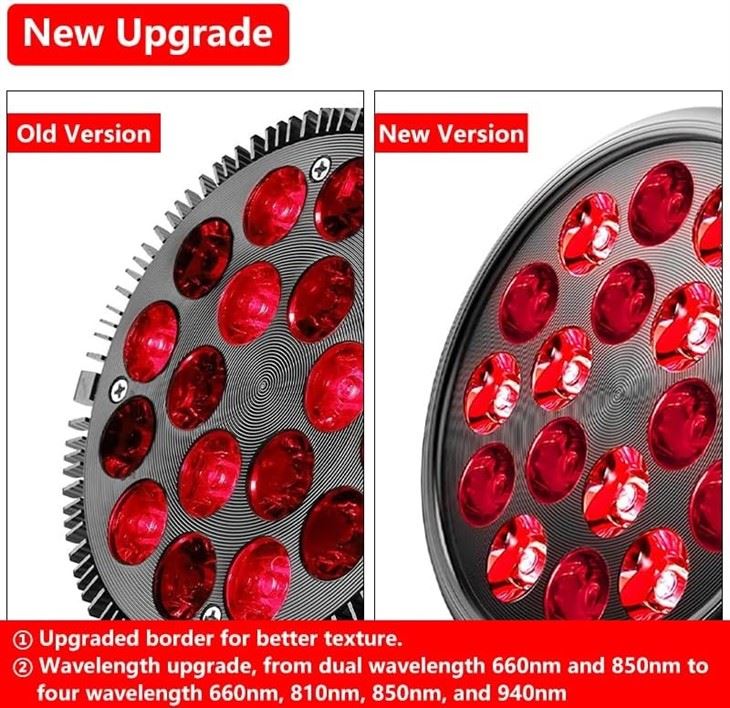 660nm Light Therapy Bulb 18 High-Power LEDs factory