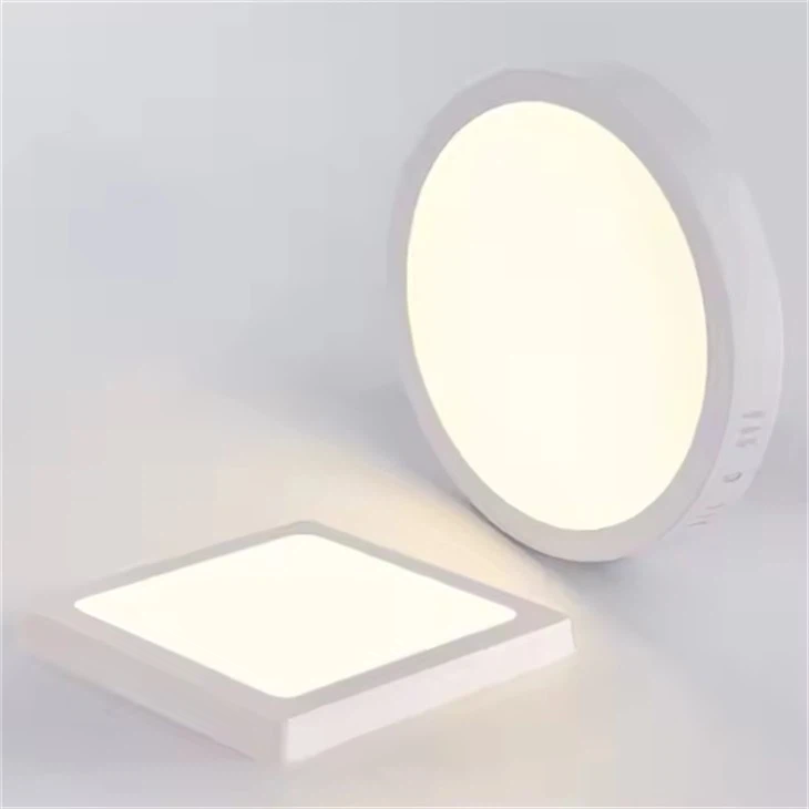 Luz de panel redonda LED montada en superficie 12W