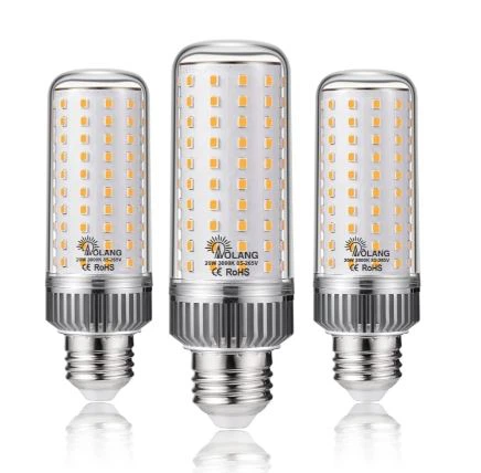 Esta bombilla LED de mazorca de maíz de 27 vatios que ahorra energía-(modelo: EC-LED-CCL27W-5000) emite luz de 5000 K (normalmente tono de luz diurna) y presenta un diseño LED de mazorca de maíz, compatible con bases estándar (por ejemplo, E26) para iluminación diaria en hogares, espacios comerciales pequeños, oficinas o áreas de garaje.