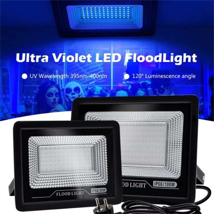 Luz de inundación LED UV 395 mm